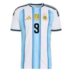 Argentina J.ÁLVAREZ #9 Domov Fotbalový dres World Cup 2026 - verze pro hráče