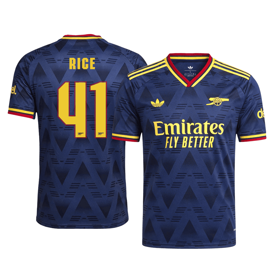 Arsenal RICE #41 Pryč Fotbalový dres 2026/27 - verze pro hráče - UCL