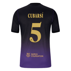 Barcelona CUBARSÍ #5 Pryč Fotbalový dres 2026/27 - verze pro hráče - UCL