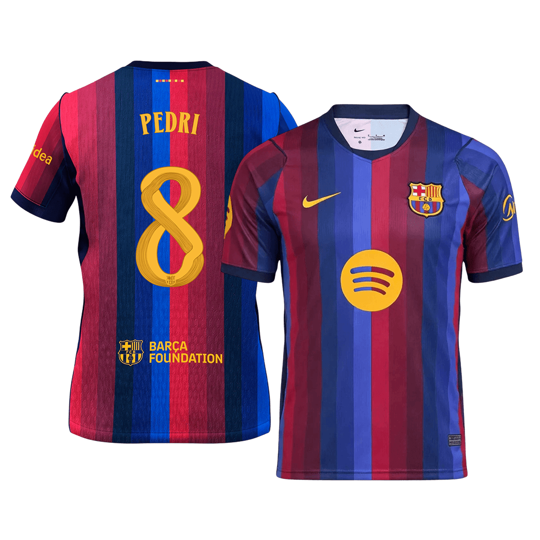Pánské Barcelona PEDRI #8 Domov Fotbalový dres 2026/27