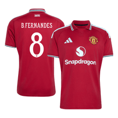 Pánské Manchester United B.FERNANDES #8 Domov Fotbalový dres 2026/27 - UCL