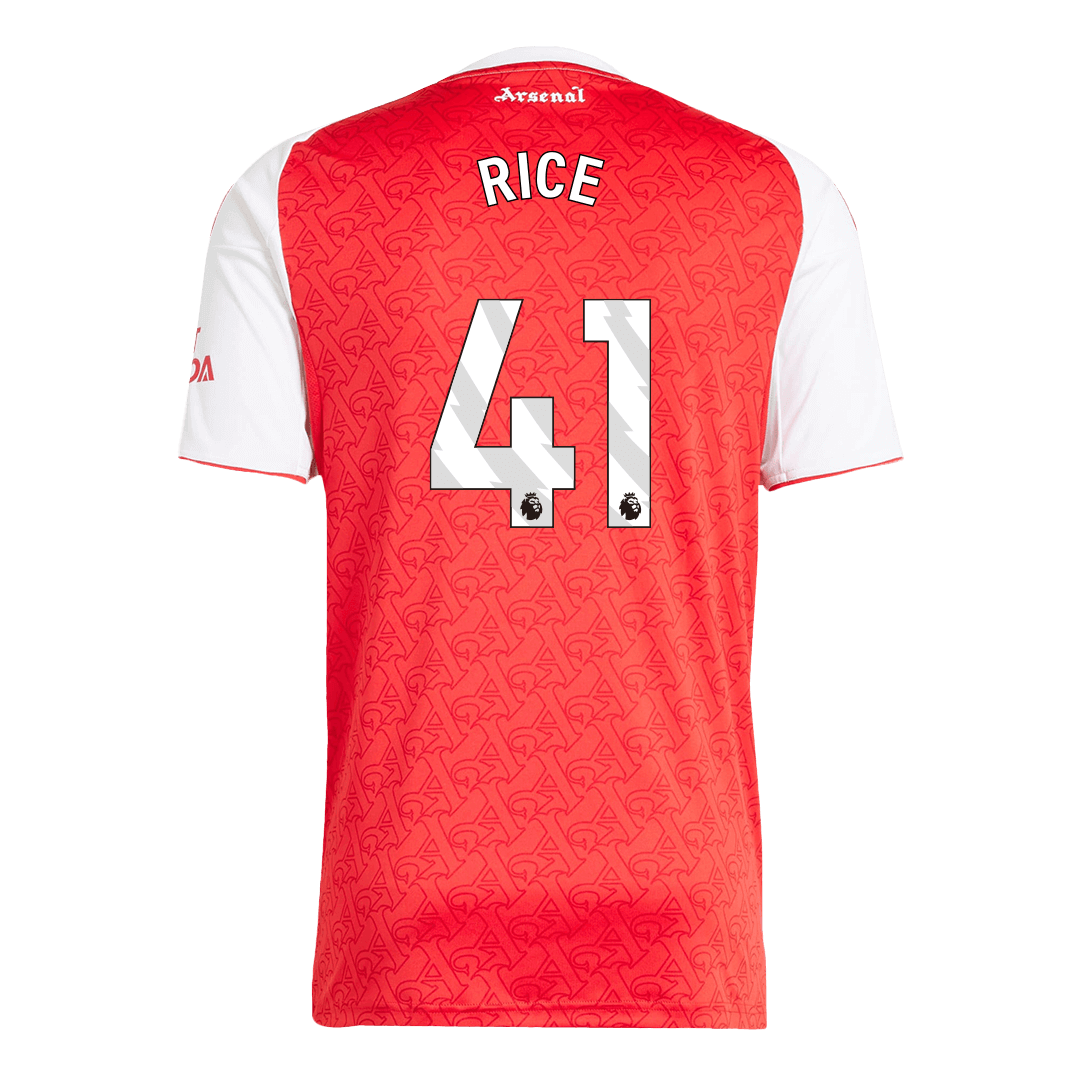 Pánský domácí fotbalový dres Arsenal RICE #41 2025/26