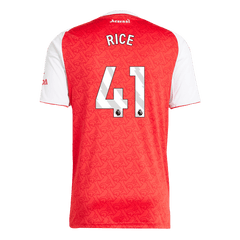 Pánský domácí fotbalový dres Arsenal RICE #41 2025/26