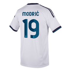 Real Madrid MODRIĆ #19 Domov Retro fotbalový dres 2012/13