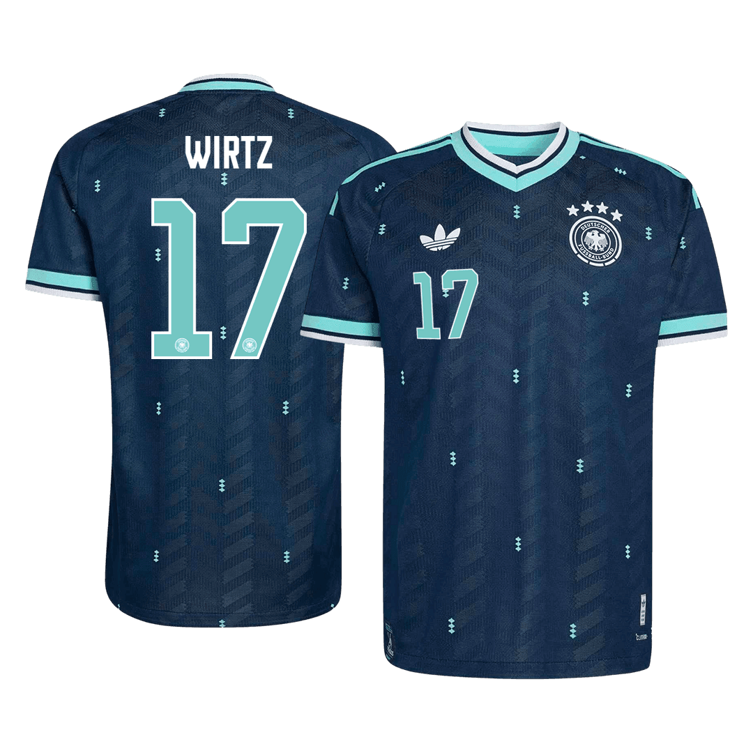 Germany WIRTZ #17 Pryč Fotbalový dres Mistrovství světa 2026 - verze pro hráče