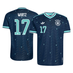 Germany WIRTZ #17 Pryč Fotbalový dres Mistrovství světa 2026 - verze pro hráče