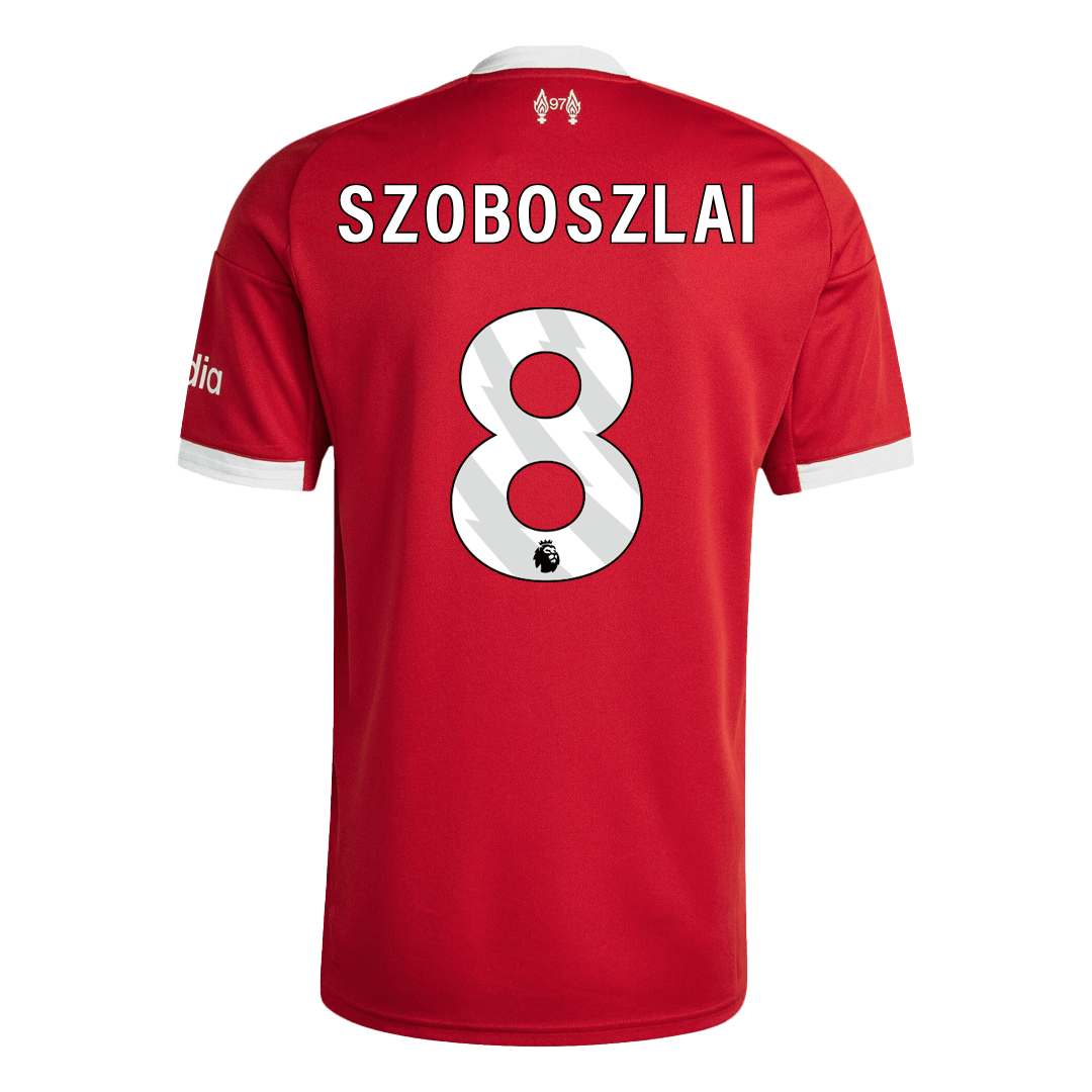 Pánské Liverpool SZOBOSZLAI #8 Domov Fotbalový dres 2025/26