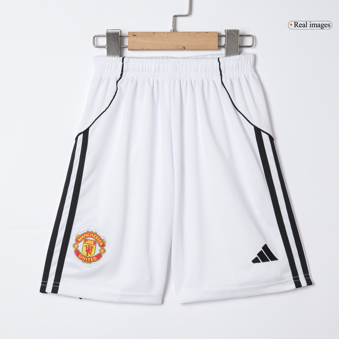 Dětská souprava domácího dresu Manchester United (dres + šortky) 2025/26