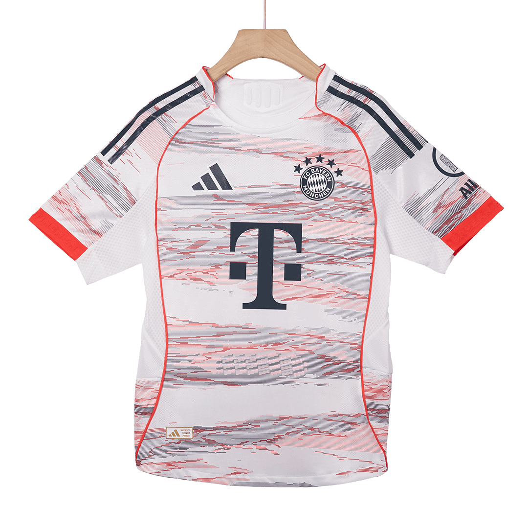 Bayern Mnichov MÜLLER #25 venkovní fotbalový dres 2025/26 – verze pro hráče