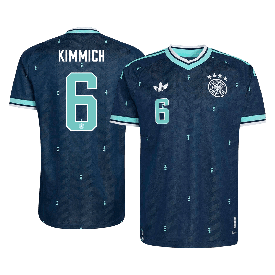 Germany KIMMIC #6 Pryč Fotbalový dres Mistrovství světa 2026 - verze pro hráče