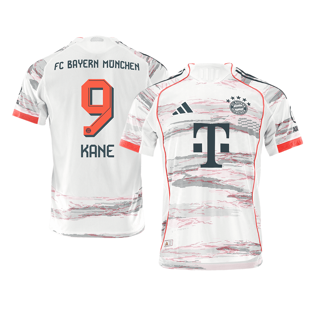 Bayern Mnichov KANE #9 venkovní fotbalový dres 2025/26 – verze pro hráče