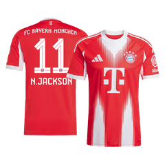 Pánské Bayern Munich N.JACKSON #11 Domov Fotbalový dres 2025/26
