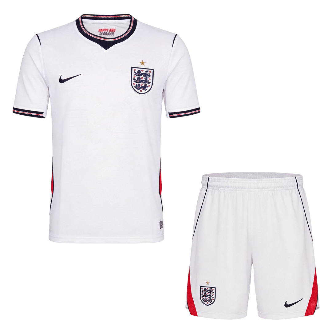 Pánské England Domov World Cup Fotbalový dres (Jersey+Shorts) Kit Mistrovství světa2026