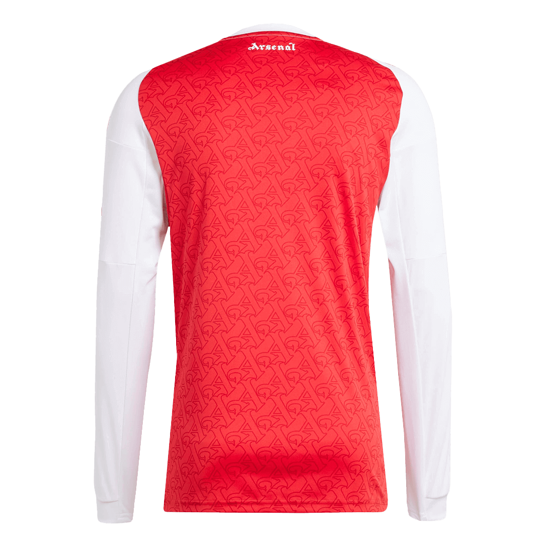 Arsenal Home Long Sleeve Football Jersey 2025/26 Red