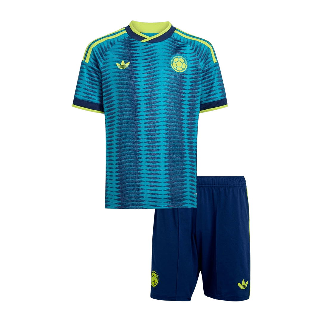 Děti Colombia Pryč Fotbalový dres Kit(dres + šortky) Mistrovství světa 2026