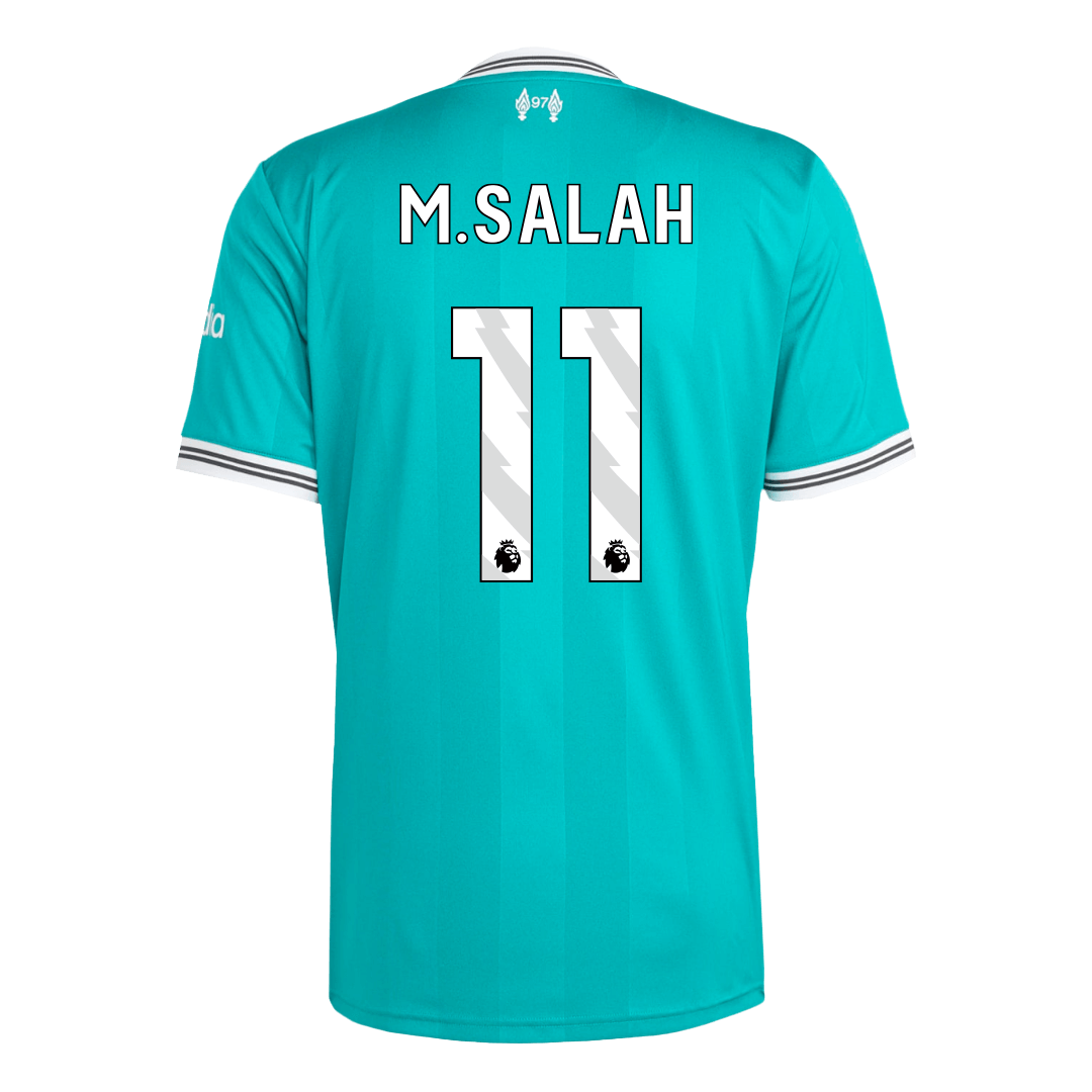 Pánské Liverpool M.SALAH #11 Třetí pryč Fotbalový dres 2025/26