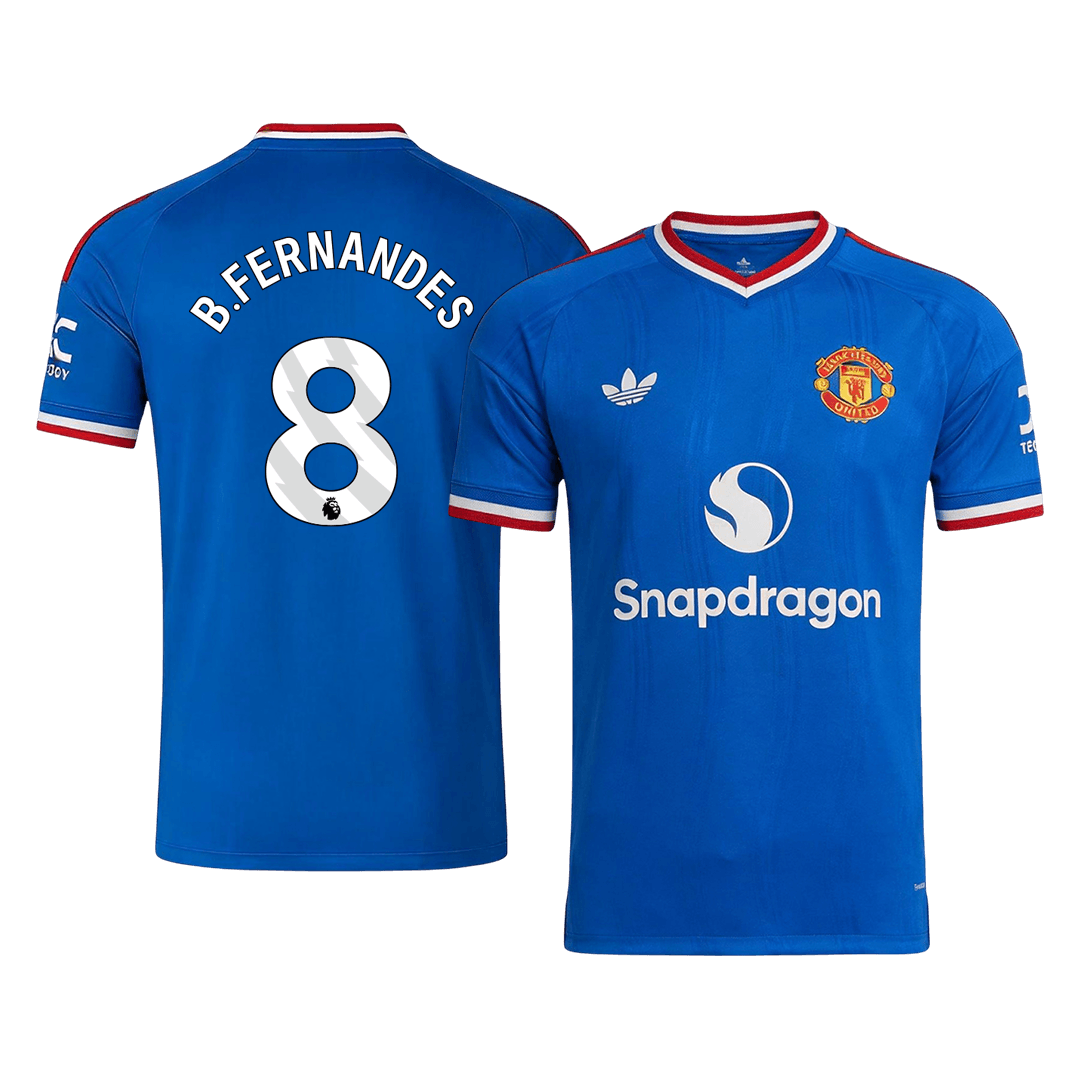 Pánské Manchester United B. FERNANDES #8 Pryč Fotbalový dres 2026/27