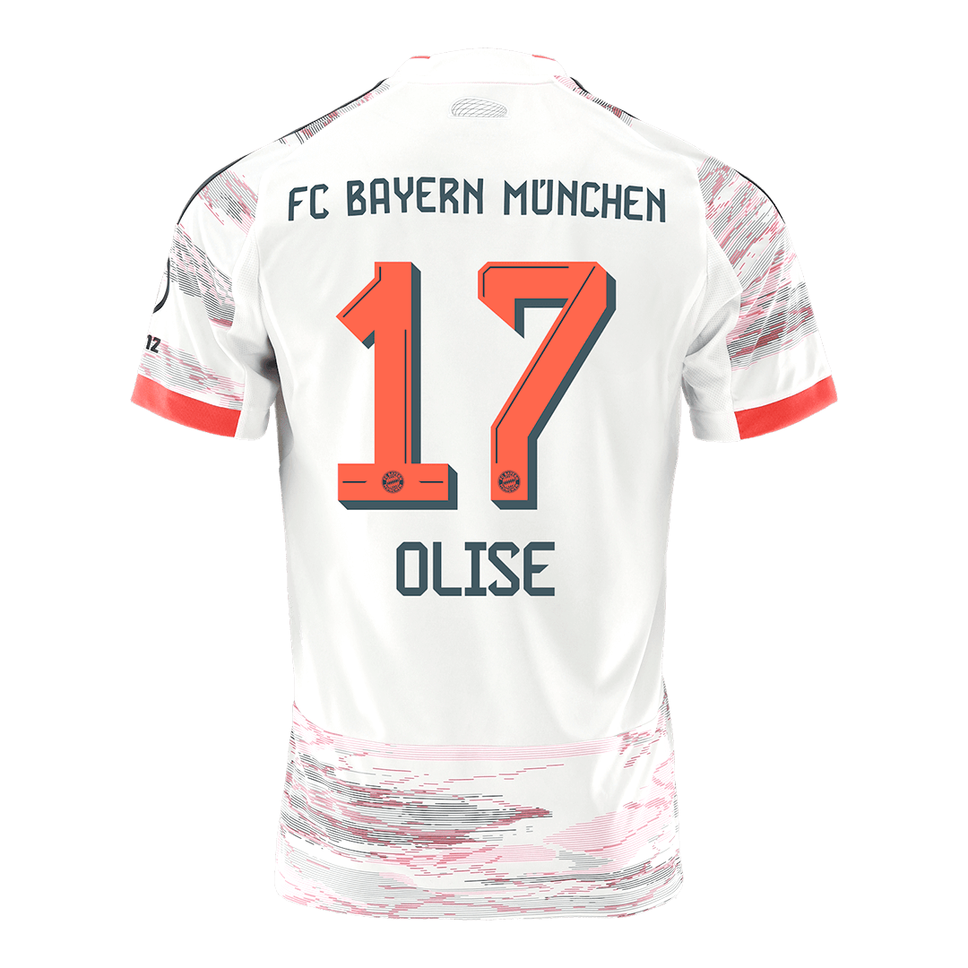 Pánské Bayern Munich OLISE #17 Pryč Fotbalový dres 2025/26