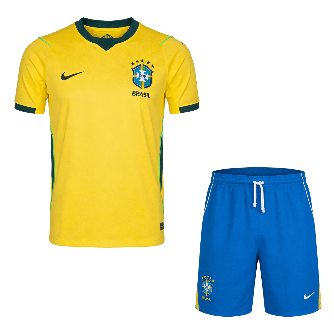 Pánské Brazil Domov World Cup Fotbalový dres (Jersey+Shorts) Kit Mistrovství světa2026