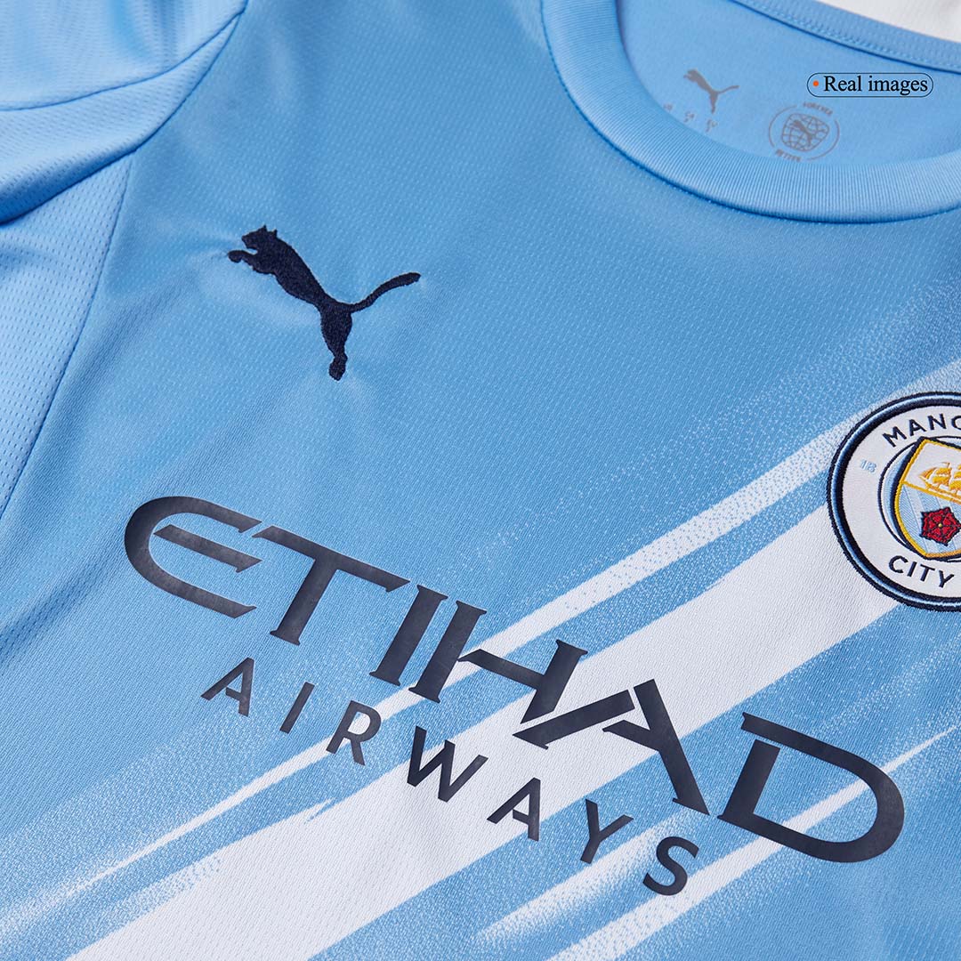 Dámský domácí fotbalový dres Manchester City 2025/26