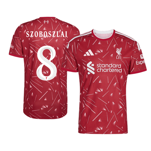 Liverpool SZOBOSZLAI #8 Domov Fotbalový dres 2026/27 - verze pro hráče - UCL