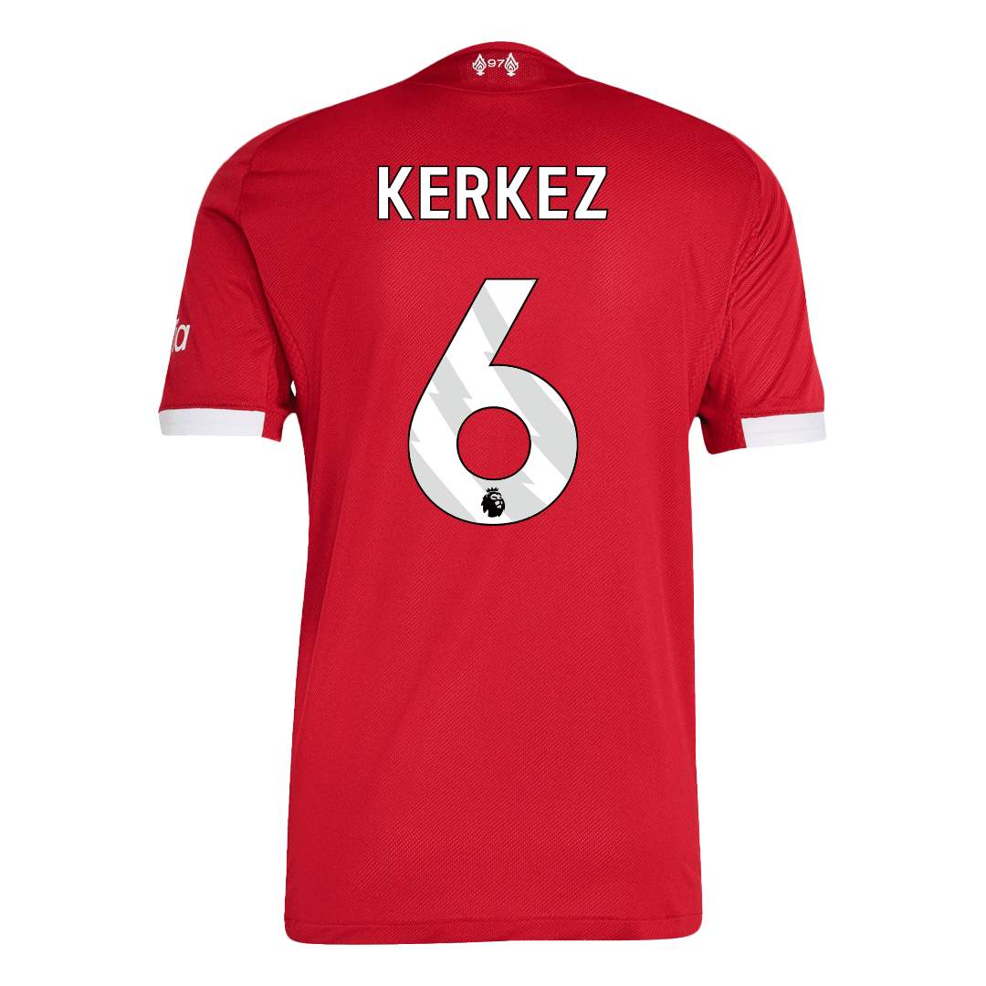 Liverpool KERKEZ #6 Domácí fotbalový dres 2025/26 – verze pro hráče