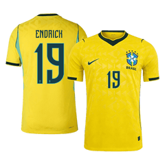Brazil ENDRICK #19 Domov Fotbalový dres Mistrovství světa 2026 - verze pro hráče