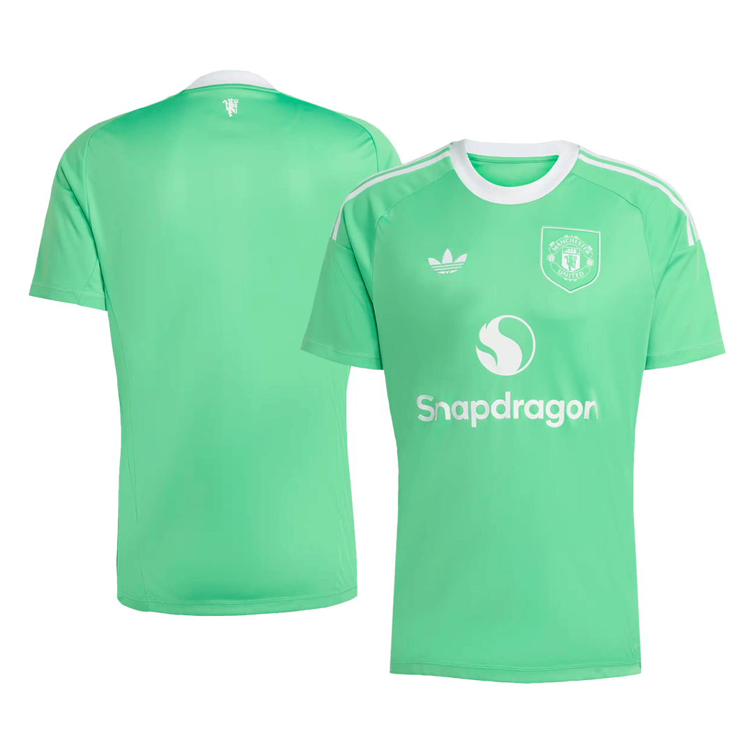 Pánské Manchester United Brankář Fotbalový dres 2025/26