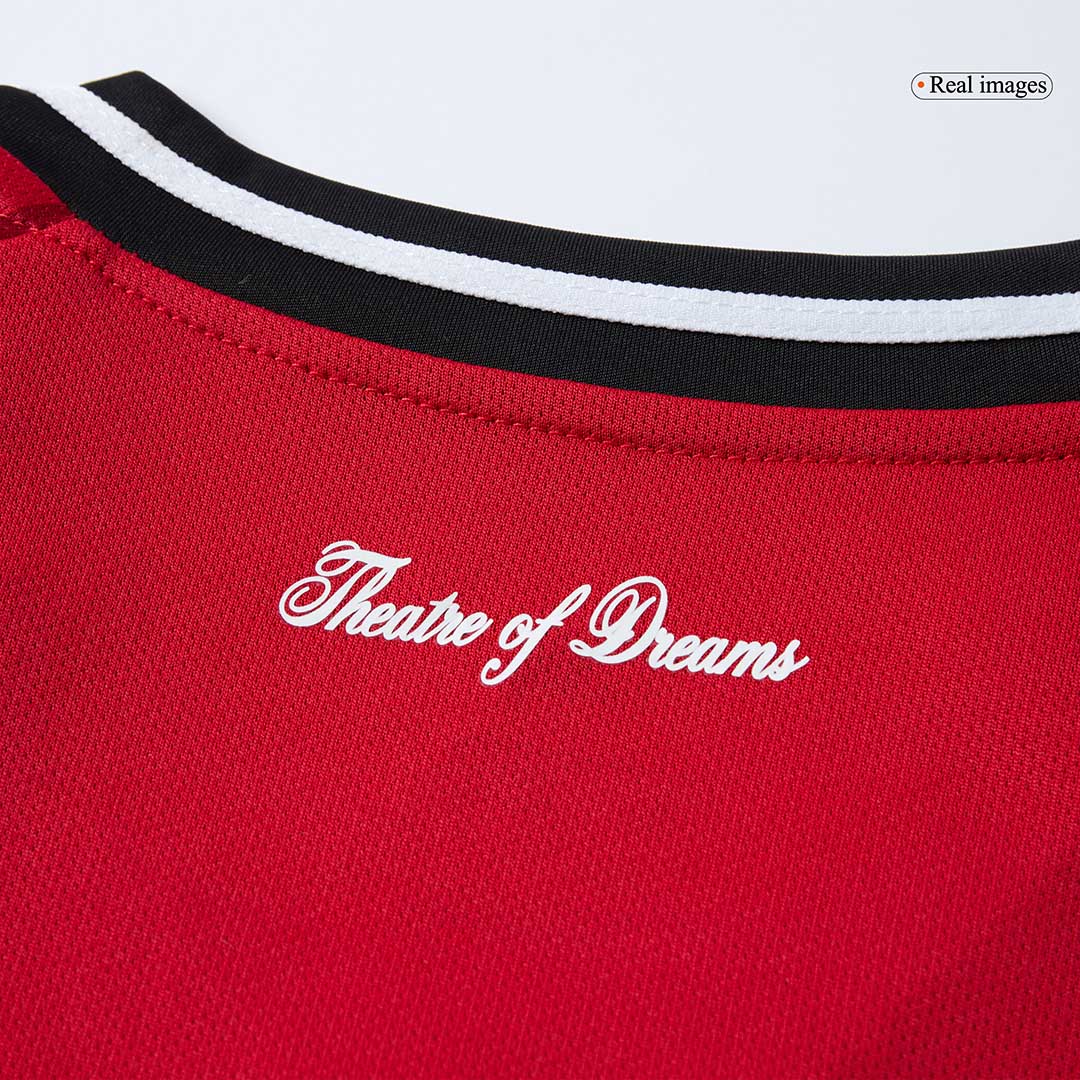 Pánský fotbalový dres Manchester United Domácí s dlouhým rukávem 2025/26