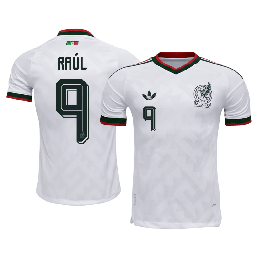 Mexico RAÚL #9 Pryč Fotbalový dres Mistrovství světa 2026 - verze pro hráče