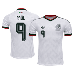 Mexico RAÚL #9 Pryč Fotbalový dres Mistrovství světa 2026 - verze pro hráče