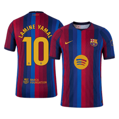 Barcelona LAMINE YAMAL #10 Domov Fotbalový dres 2026/27 - verze pro hráče