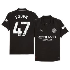 Manchester City FODEN #47 Venkovní fotbalový dres 2025/26 – verze pro hráče