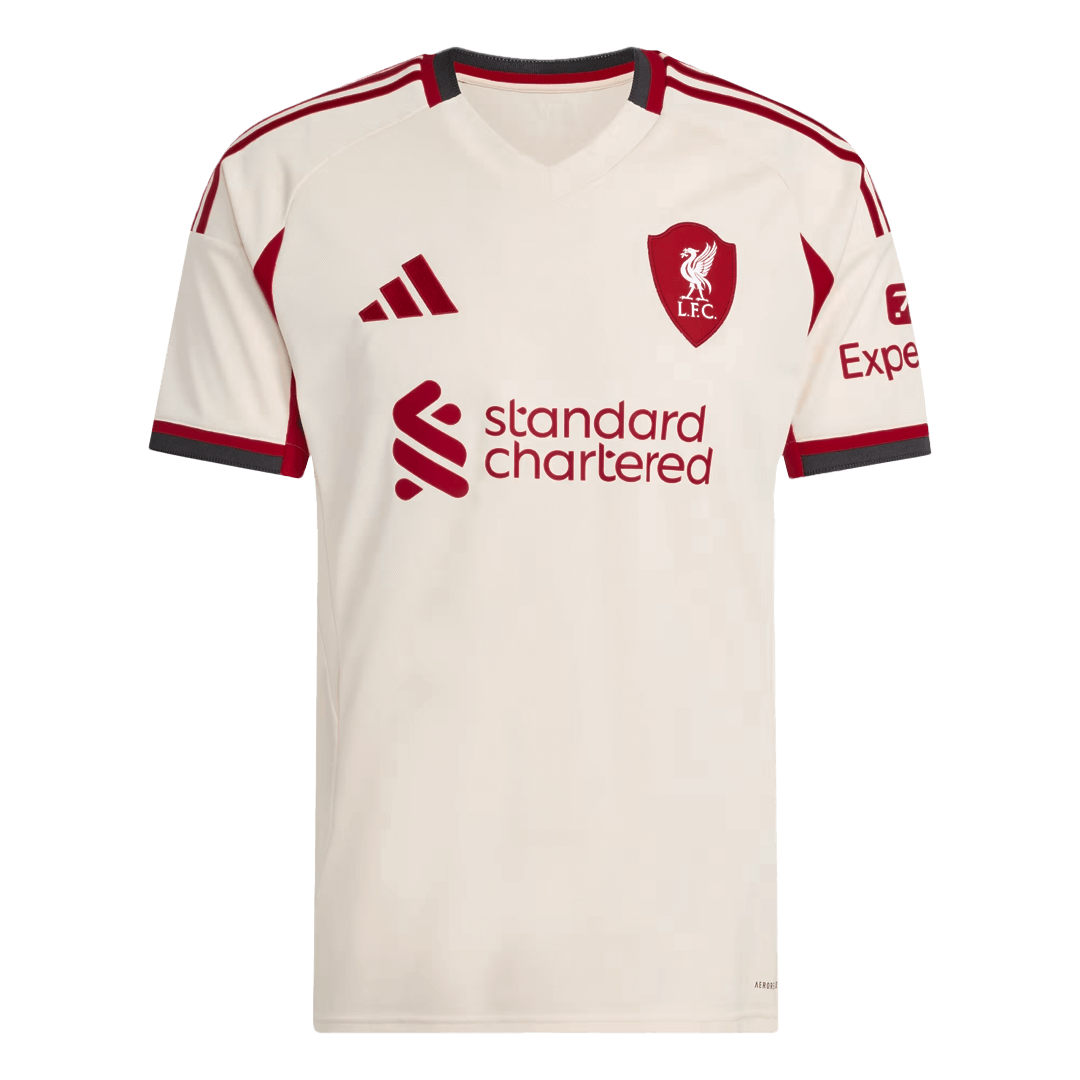 Pánské Liverpool GAKPO #18 Pryč Fotbalový dres 2025/26