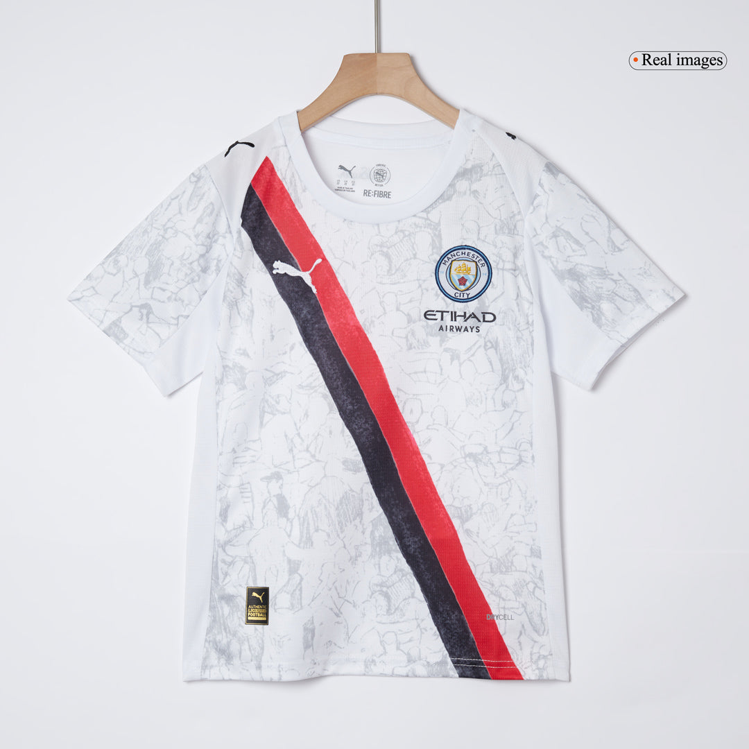 Dětský dres Manchester City x KidSuper World Cup Dres (dres + šortky) Mistrovství světa klubů 2025/26