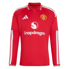 Pánské Manchester United Domov Fotbalový dres s dlouhým rukávem 2026/27