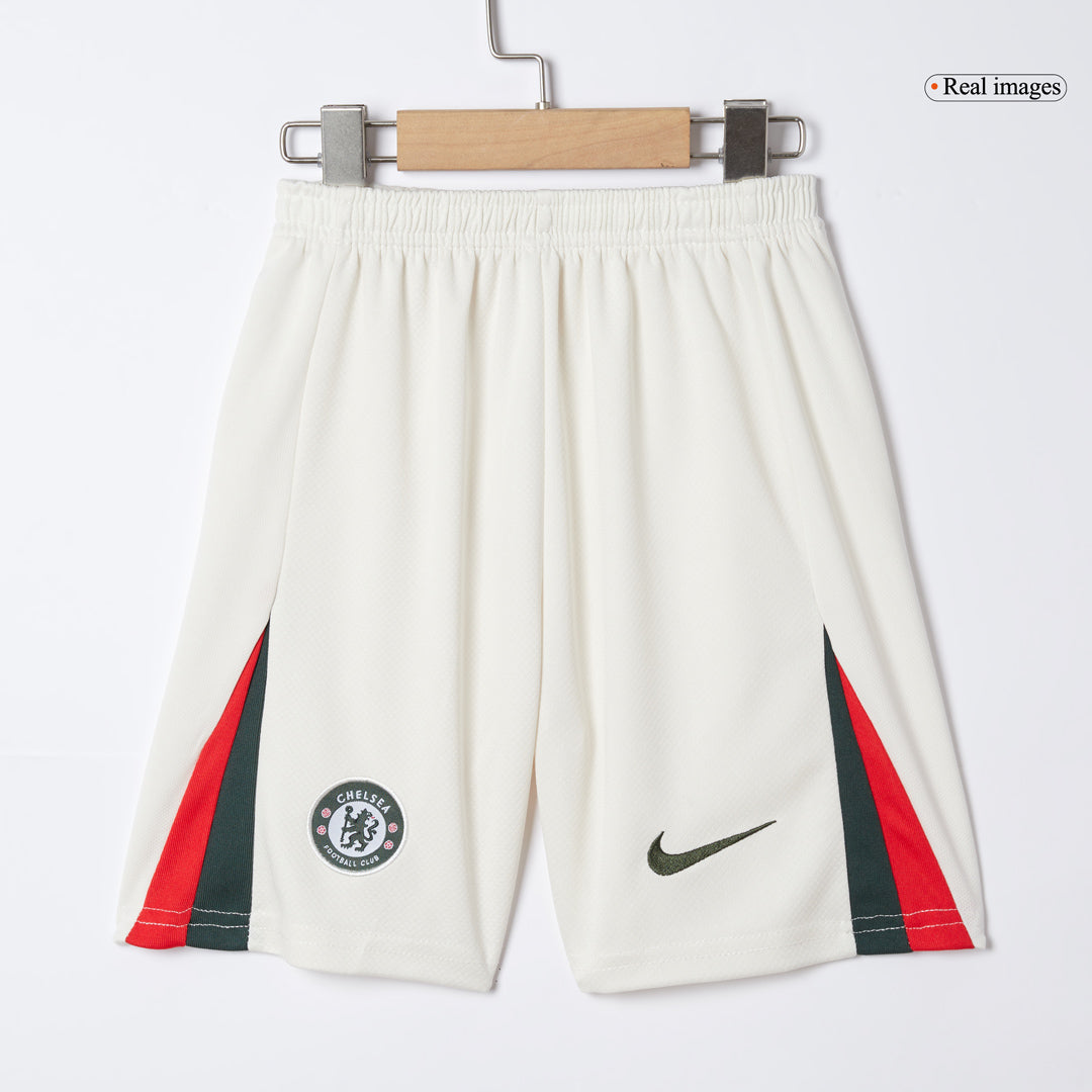 Dětský dres Chelsea pro venkovní použití (dres + šortky) 2025/26