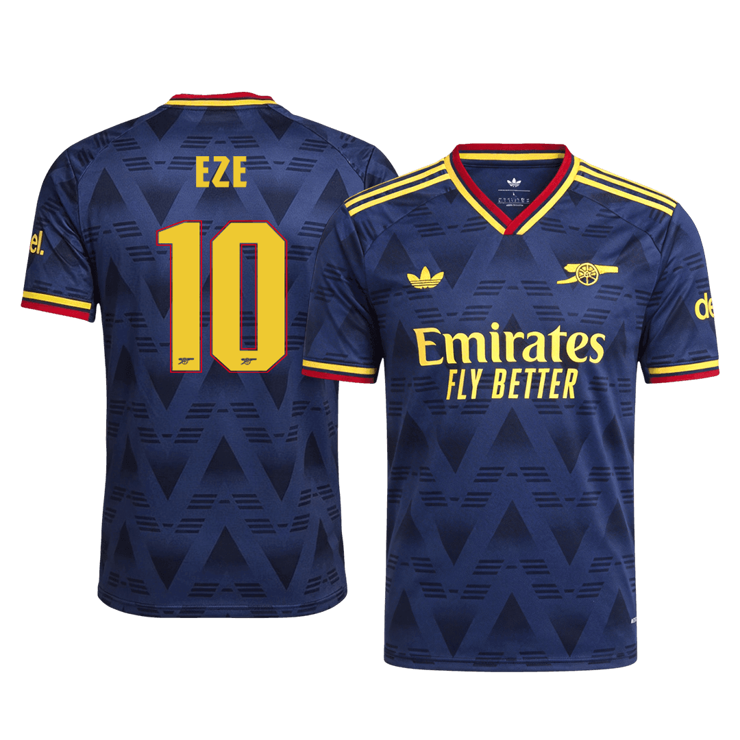Arsenal EZE #10 Pryč Fotbalový dres 2026/27 - verze pro hráče - UCL