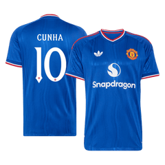 Manchester United CUNHA #10 Pryč Fotbalový dres 2026/27 - verze pro hráče - UCL