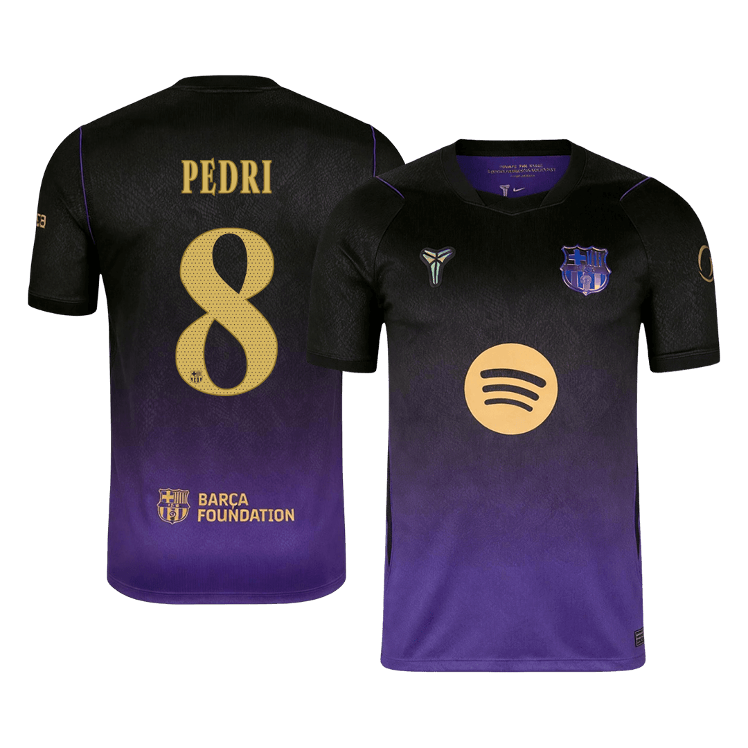 Pánské Barcelona PEDRI #8 Pryč Fotbalový dres 2026/27 - UCL