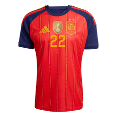 Spain CUBARSÍ #22 Domov Fotbalový dres Mistrovství světa 2026 Champion Edition - verze pro hráče