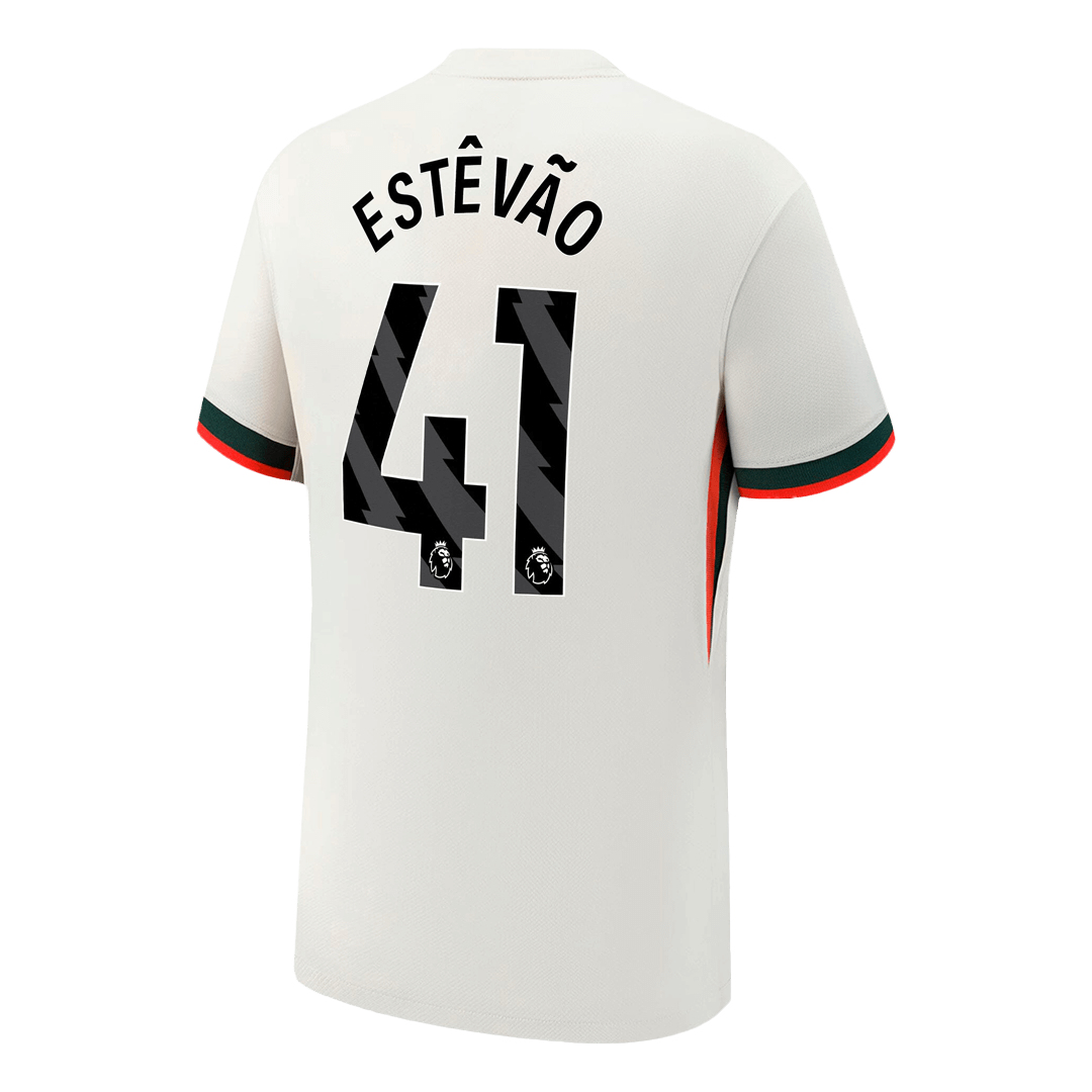 Pánské Chelsea ESTÊVÃO #41 Pryč Fotbalový dres 2025/26