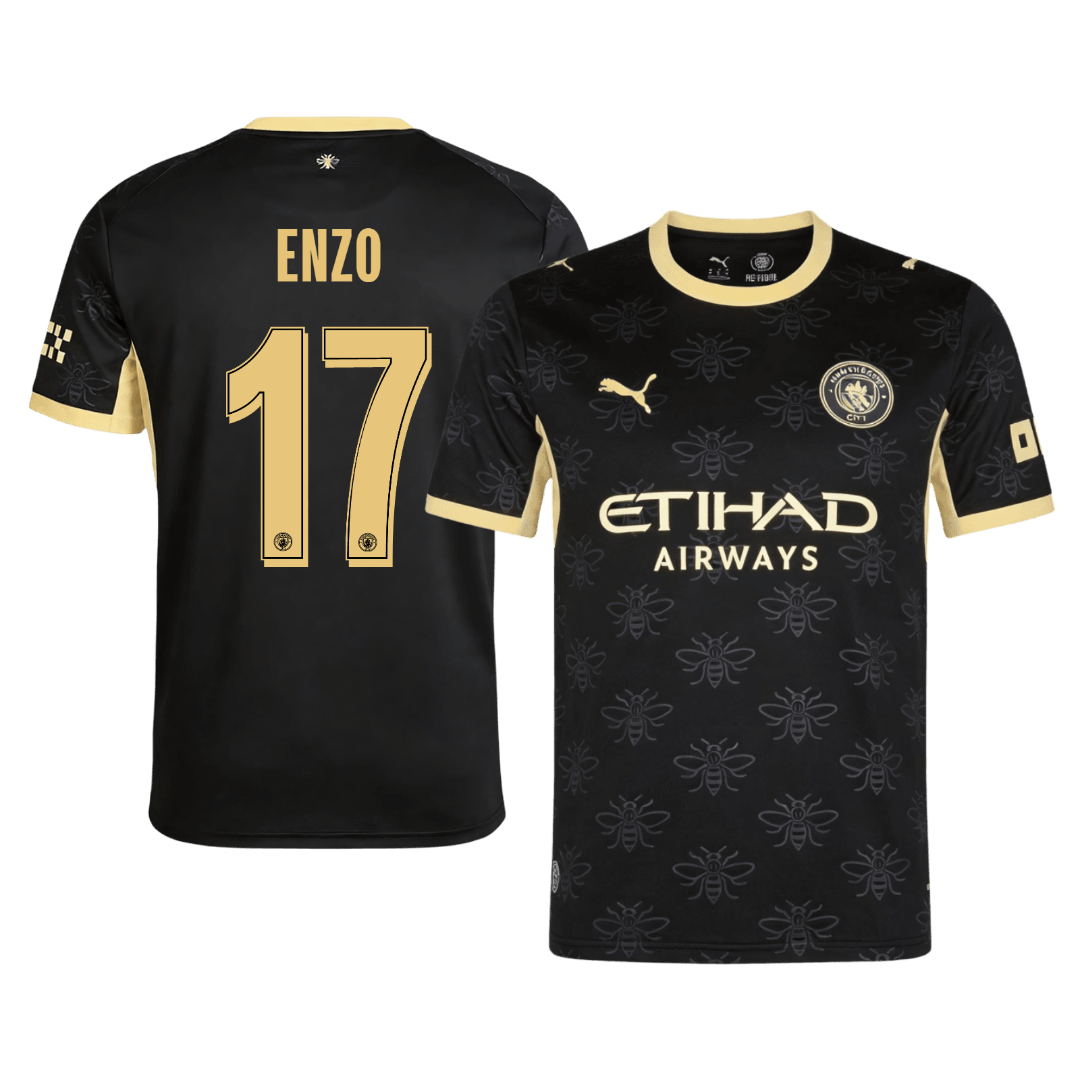 Pánské Manchester City ENZO #17 Pryč Fotbalový dres 2026/27 - UCL