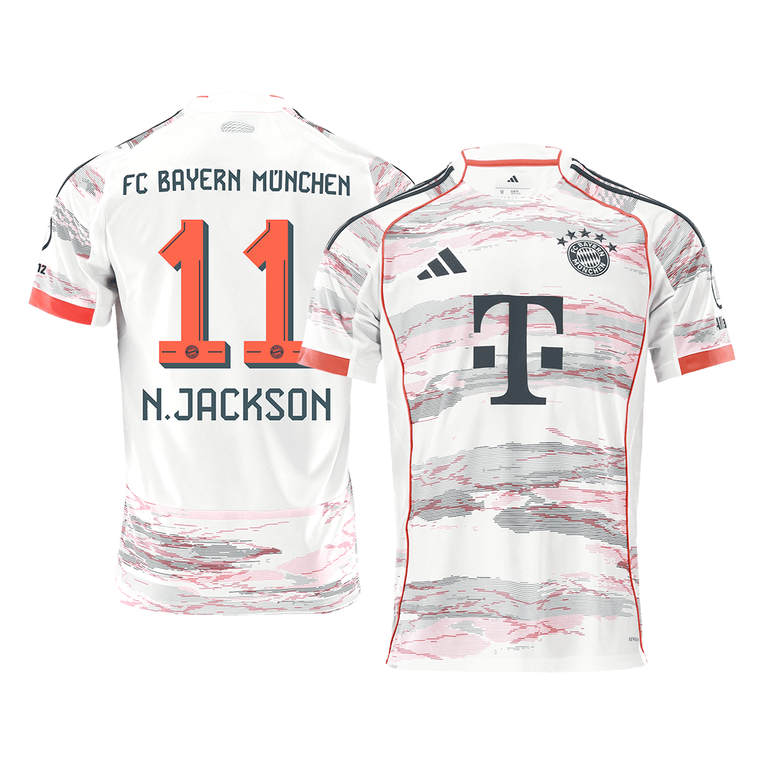 Pánské Bayern Munich N.JACKSON #11 Pryč Fotbalový dres 2025/26
