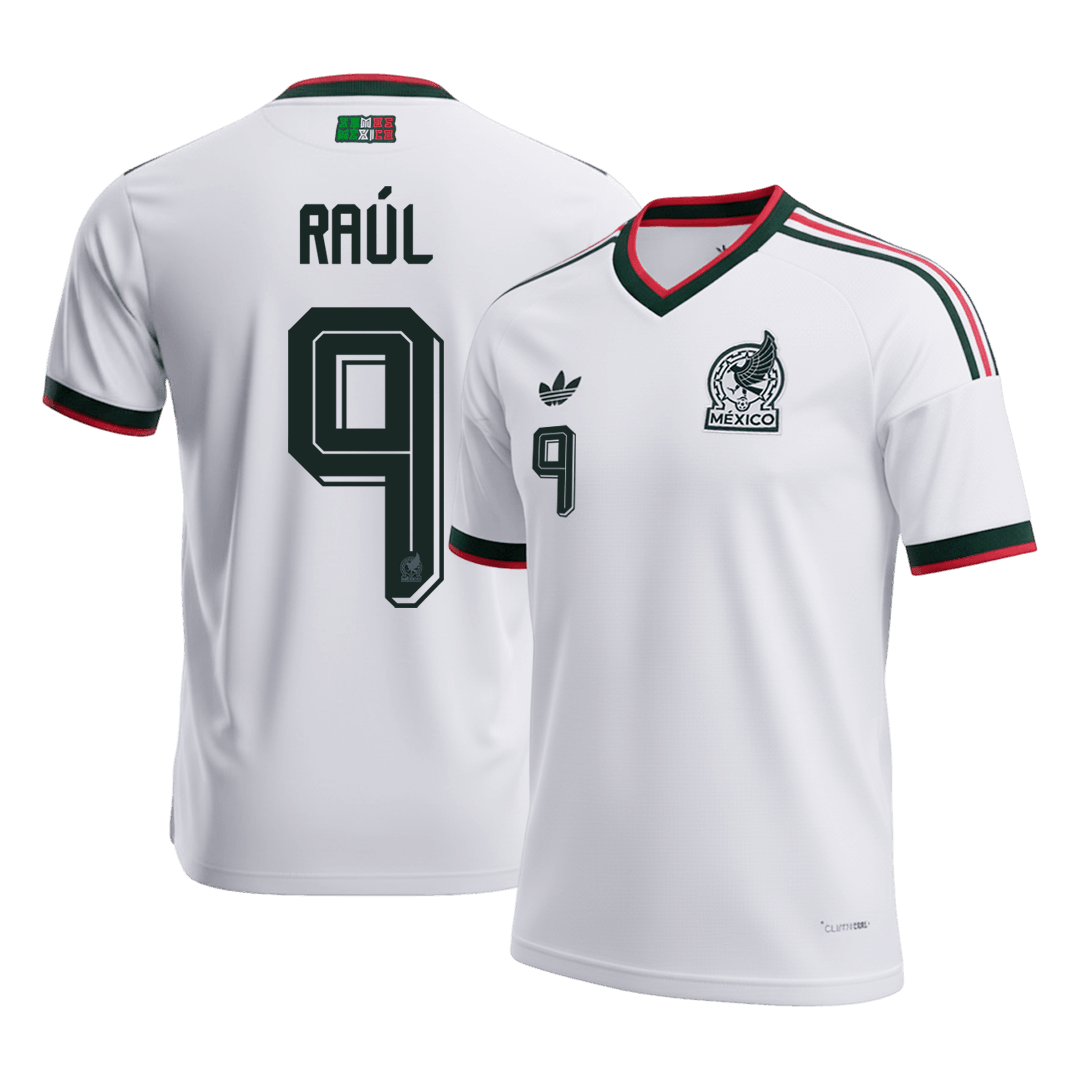 Pánské Mexico RAÚL #9 Pryč Fotbalový dres Mistrovství světa 2026
