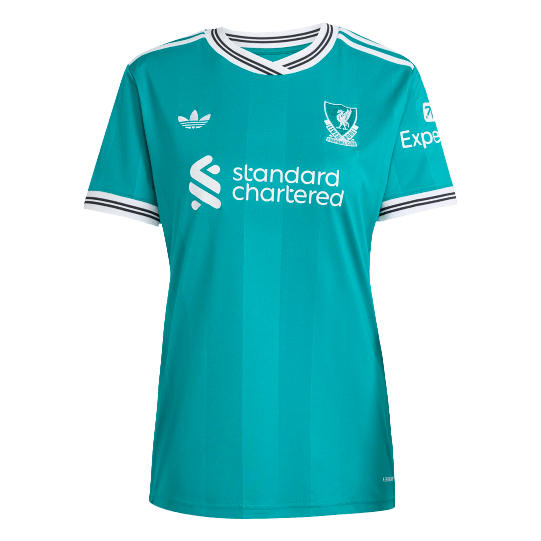 Dámské Liverpool Třetí pryč Fotbalový dres 2025/26
