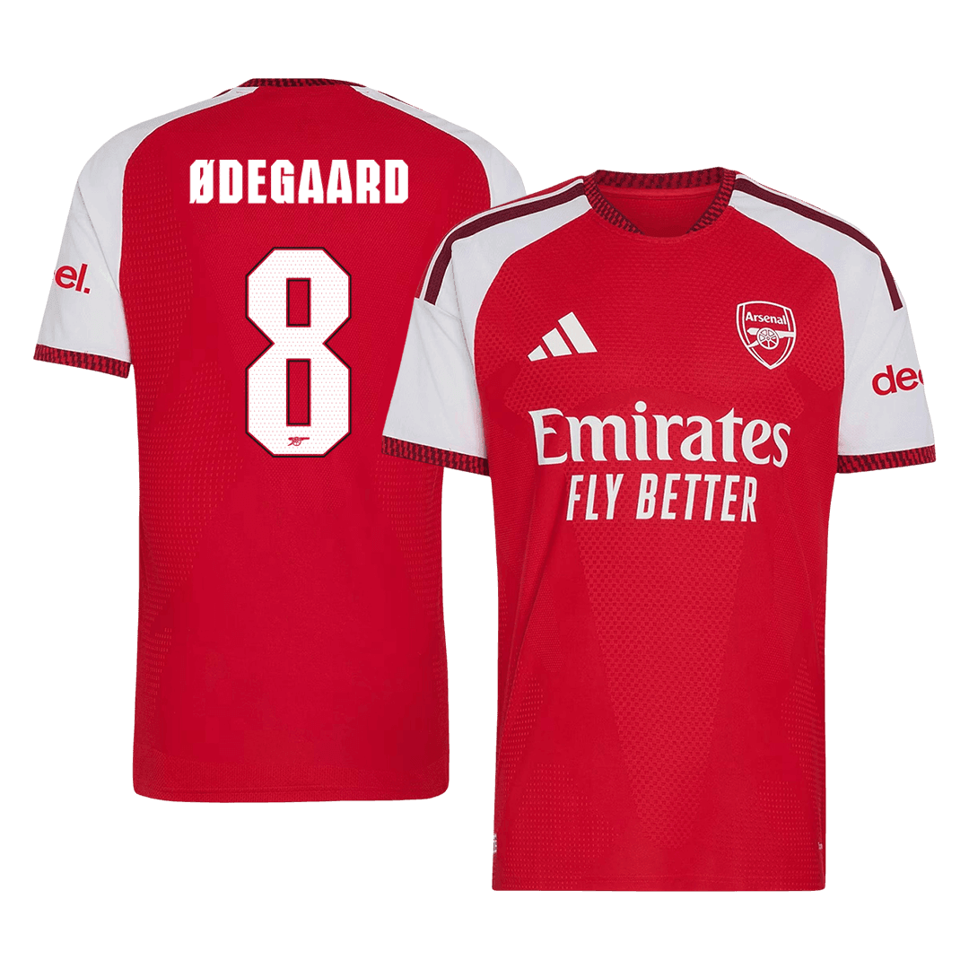 Arsenal ØDEGAARD #8 Domov Fotbalový dres 2026/27 - verze pro hráče - UCL