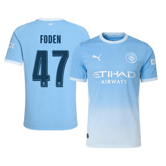 Manchester City FODEN #47 Domov Fotbalový dres 2026/27 - verze pro hráče - UCL