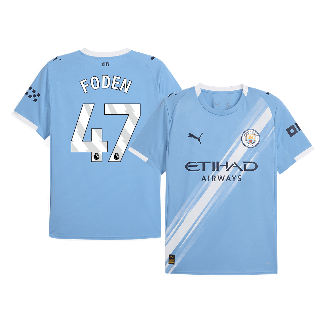 Pánský fotbalový dres Manchester City FODEN #47 Domácí 2025/26