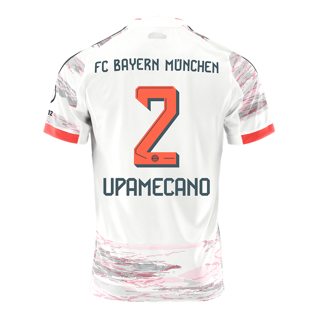 Pánské Bayern Munich UPAMECANO #2 Pryč Fotbalový dres 2025/26